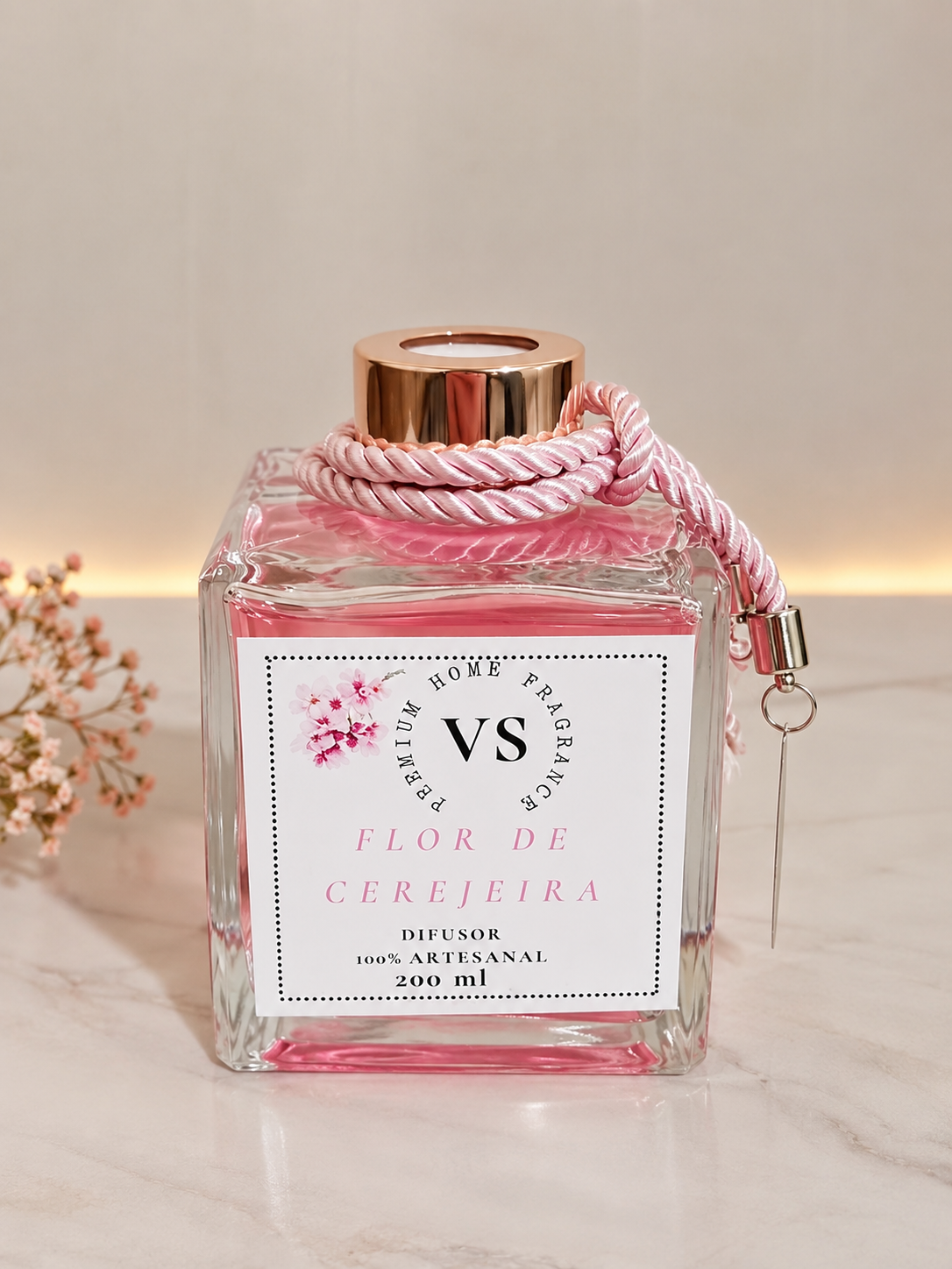 Difusor de Aromas Flor de Cerejeira 200 ml — VS Premium Home Fragrance